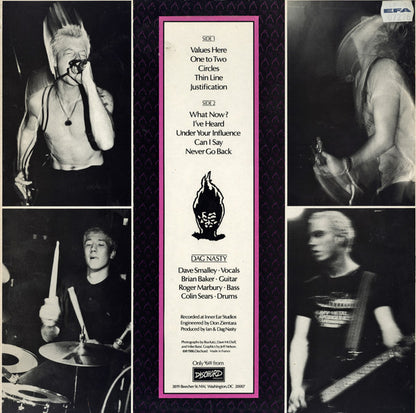 Dag Nasty – Can I Say - LP - 1986 - Repress, $6.00 From Dischord - Dischord Records – Dischord 19 - USADO / USED (M- / VG+)