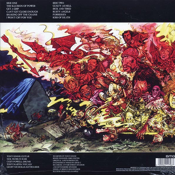 Black Sabbath ‎– Forbidden - LP - Clear - Remastered - Includes an insert