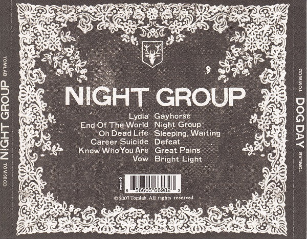 Dog Day – Night Group - CD - 2007 - Tomlab – TOM 98 CD