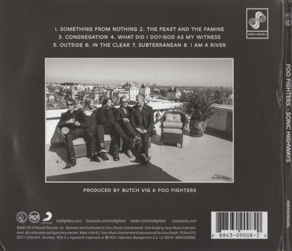 Foo Fighters – Sonic Highways - CD - Digipak - 2014 - RCA – 88843090082 - NUEVO / PRECINTADO - NEW / SEALED.