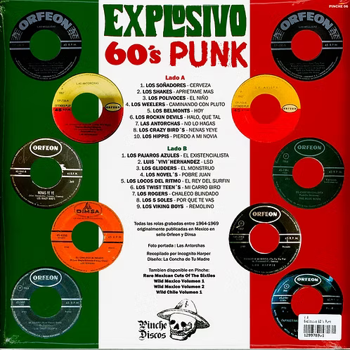 VARIOS LP Explosivo 60's Punk