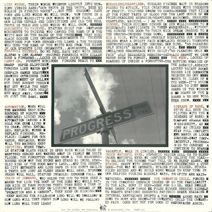 His Hero Is Gone ‎– Monuments To Thieves - LP - 1997 - Prank ‎– PRANK 016 - USADO / USED (M- / VG++)