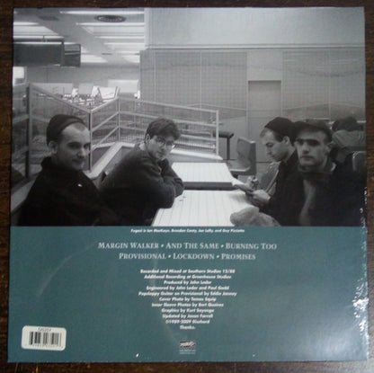 Fugazi – Margin Walker - LP - Reissue - Dischord Records – DISCHORD 35, Dischord Records – DIS35V