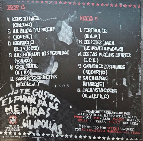 International Hardcore All Stars - Euskadi'80 (LP, Album)