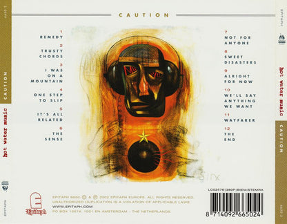 Hot Water Music ‎– Caution - CD - Como Nuevo / Like New (M- / M-)