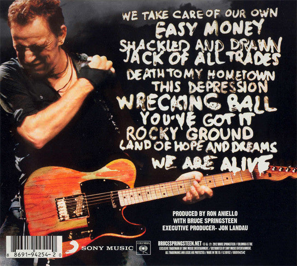Bruce Springsteen ‎– Wrecking Ball - CD - Digipak - NUEVO / PRECINTADO - NEW / SEALED.