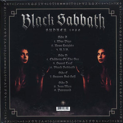 Black Sabbath – Sydney 1980 - 2xLP - Red - Gatefold Sleeve - Limited edition; 1000 copies made
