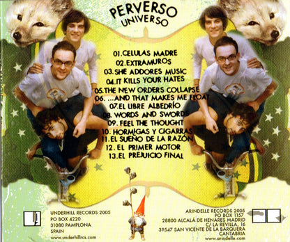 La Célula Durmiente – Perverso Universo - CD - Nuevo sin usar pero no precintado / New and unplayed but not sealed.