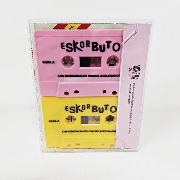 Eskorbuto - Los Demenciales Chicos Acelerados (2xCass, Album, RE)