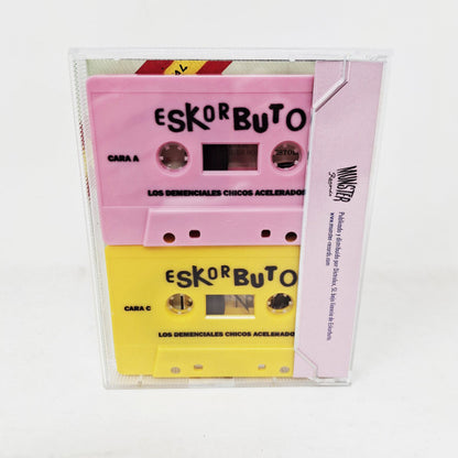 Eskorbuto - Los Demenciales Chicos Acelerados (2xCass, Album, RE)
