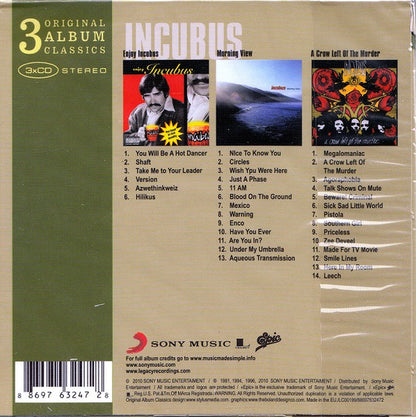 Incubus – Original Album Classics - 3xCD Box Set - Como Nuevo / Like New (M- / M-)