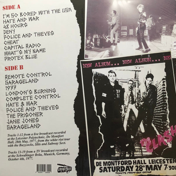 The Clash - In Love With The R’N’R World (LP, Unofficial, Rojo / Red)