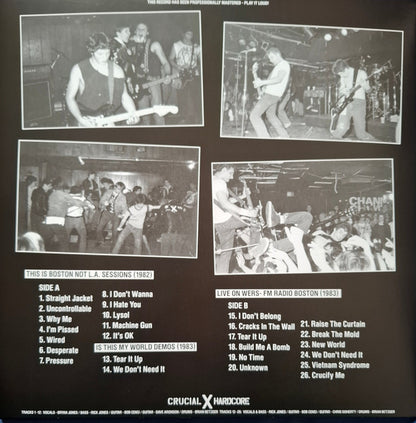 Jerry's Kids - Uncontrollable (This Is Boston Not L.A. Sessions) (LP, Unofficial)