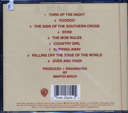 Black Sabbath ‎– Mob Rules - CD - 1989 - Warner Bros. Records ‎– 3605-2