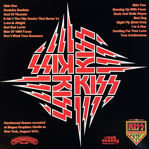 KISS LP First I Drink And Then I Smoke (Red Translucid Coloured Vinyl)