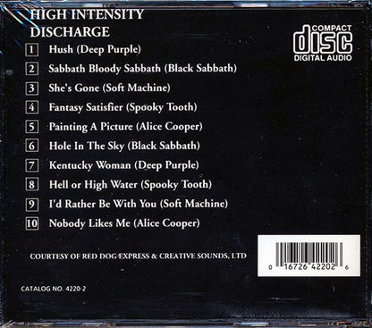 Black Sabbath, Deep Purple, Soft Machine, Spooky Tooth, Alice Cooper - High Intensity Discharge - CD