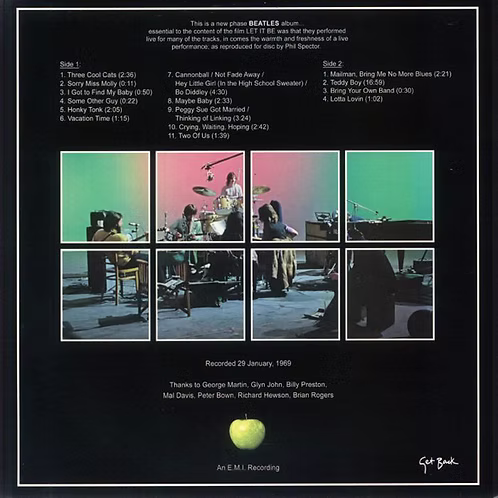 BEATLES LP Vacation Time (Clear Coloured Vinyl)