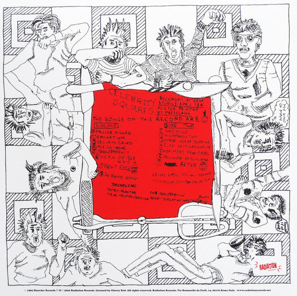 Disorder - Under The Scalpel Blade (LP, Album, RE, Burgundy)