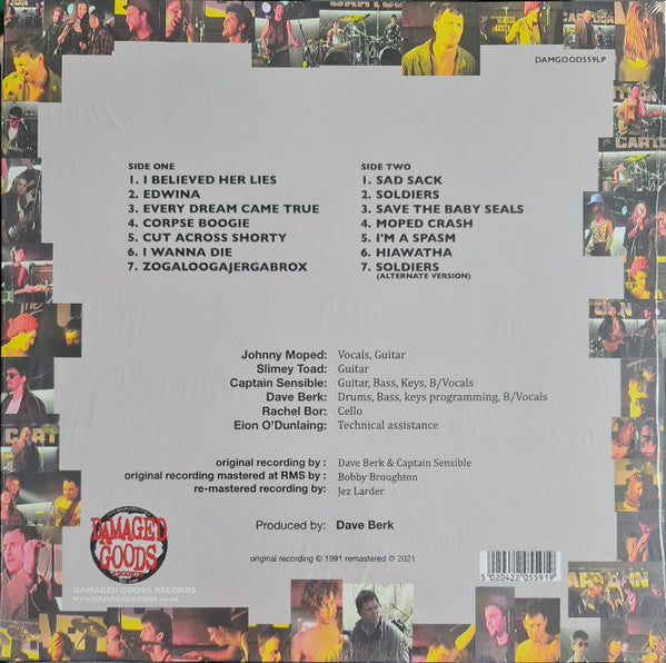 Johnny Moped - The Search For Xerxes (LP, Album, RE, RM)