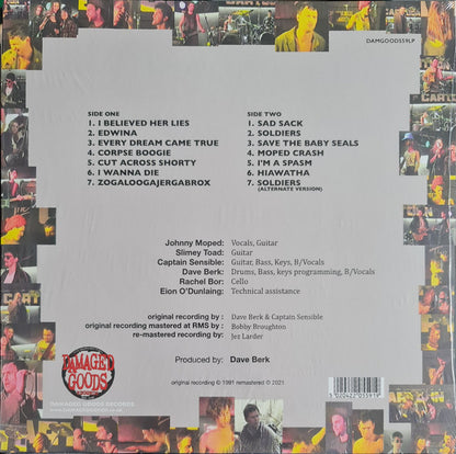 Johnny Moped - The Search For Xerxes (LP, Album, RE, RM)