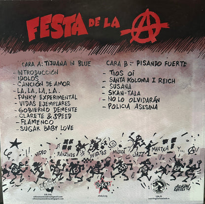 Tijuana In Blue / Pisando Fuerte - Festa De La Ⓐ (LP, Ltd)