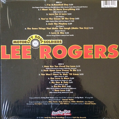 Lee Rogers ‎– Sock Some Love Power To Me - LP - 2000 - Soul-Tay-Shus ‎– STS LP 6347 - USADO / USED (M- / M-)