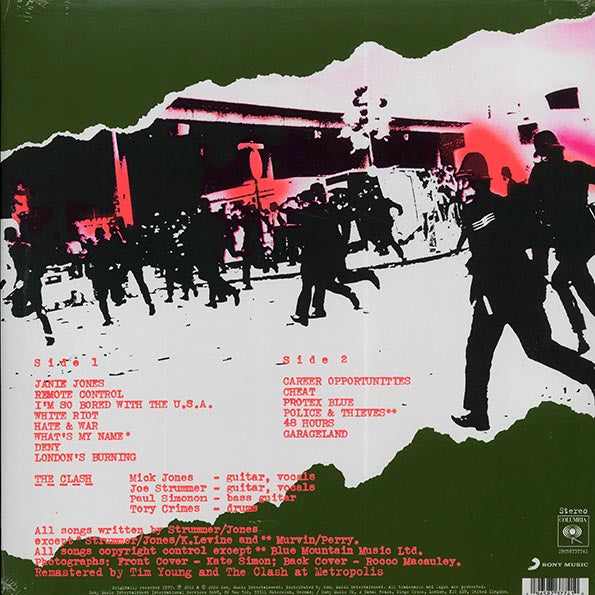 The Clash ‎– The Clash - LP - Pink