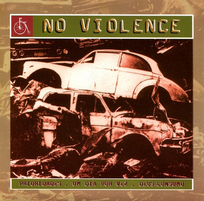 Abuso Sonoro / No Violence – Contraataque / Prioridades . Um Dia Por Vez . Deus-consumo - 7" - 2000 - 	2+2=5 Records, Luna Records – Como Nuevo / Like New (M- / M-)