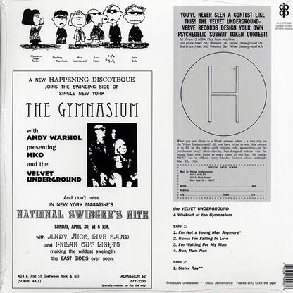 The Velvet Underground - Live At The Gymnasium: New York 1967 - LP