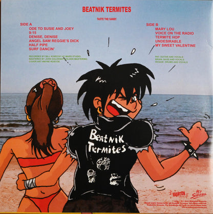 Beatnik Termites - Taste The Sand!! (LP, Ltd, RP, Blue/Yellow)