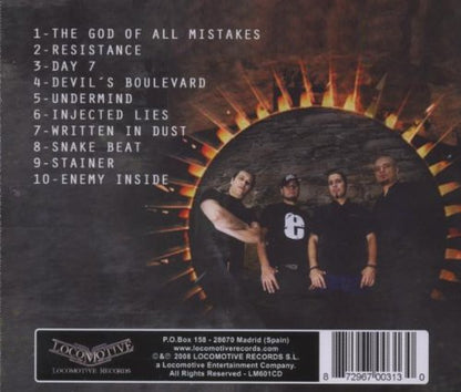 Eminence ‎– The God Of All Mistakes - CD - 2008 - Locomotive Records ‎– LM601