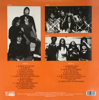Antiseen - The Dawn Of Antiseen 1984 - 1986 (LP, Comp, Ltd, RE, RM)