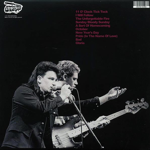 U2 - Bloody Bologna: Live At Teatro Tenda, Feb. 5 1985 - LP