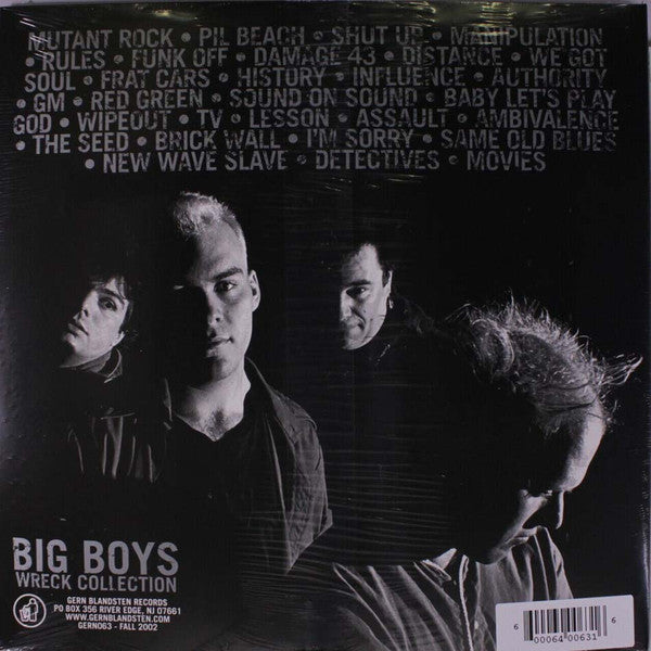 Big Boys – Wreck Collection - 2xLP - Gatefold - 2002 - Gern Blandsten – GERN063 - USADO / USED (M- / M-)