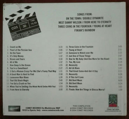 Frank Sinatra – Frankie Goes To Hollywood (Sinatra Starring & Singing For The Big Screen, 1940 - 1954) - CD - Digipak - NUEVO - PRECINTADO / NEW – SEALED.