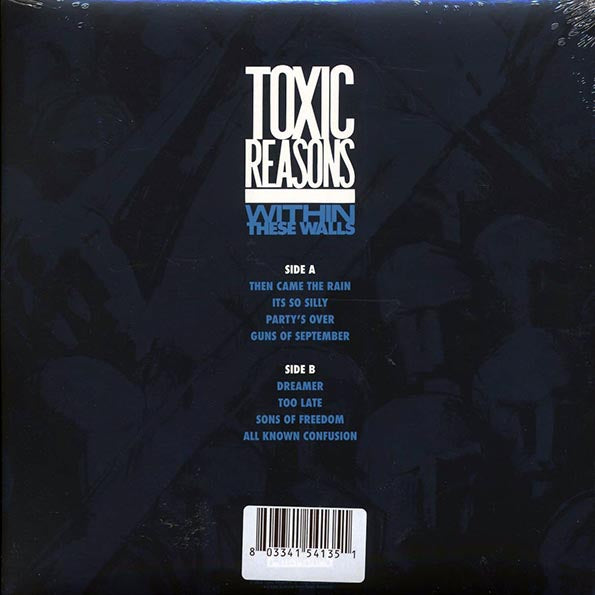 Toxic Reasons ‎– Within These Walls - LP - Blue - Gatefold Sleeve - Limited edition; 1000 copies made