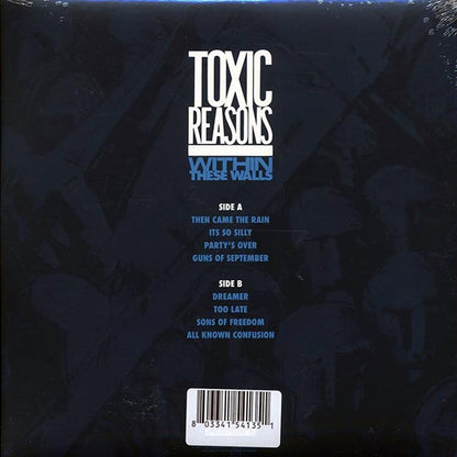 Toxic Reasons ‎– Within These Walls - LP - Blue - Gatefold Sleeve - Limited edition; 1000 copies made