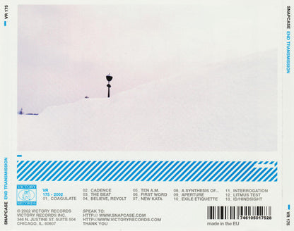 Snapcase – End Transmission - CD - Muy Buen Estado / Very Good Condition (VG+ / M-)