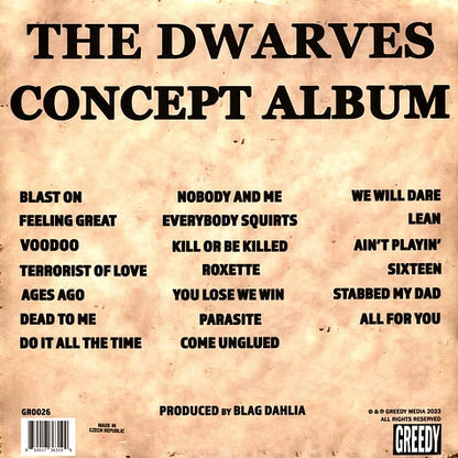 Dwarves Concept Album LP (Greedy)