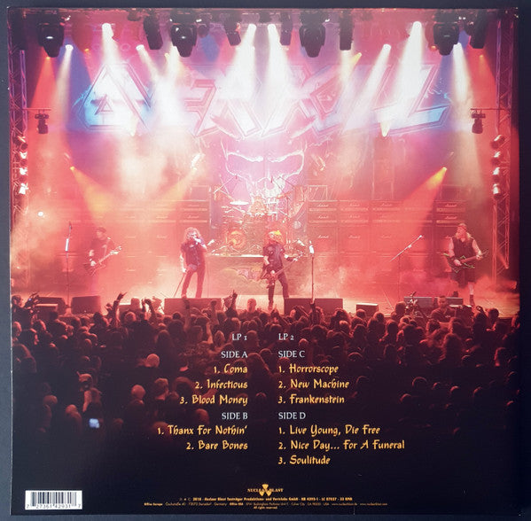 Overkill ‎– Live In Overhausen Volume One: Horrorscope - 2xLP - Limited Edition - Nuclear Blast ‎– NB 4293-1 - NUEVO - PRECINTADO / NEW – SEALED.