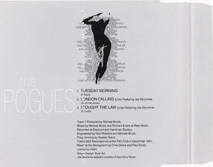 The Pogues – Tuesday Morning - CD, Single, CD2 - 1993 - WEA – YZ758CD2, WEA – 4509-93374-2