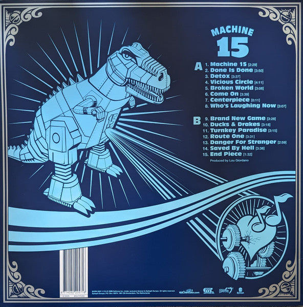 Millencolin - Machine 15 (LP, Album, Ltd, RM, Plateado / Silver)