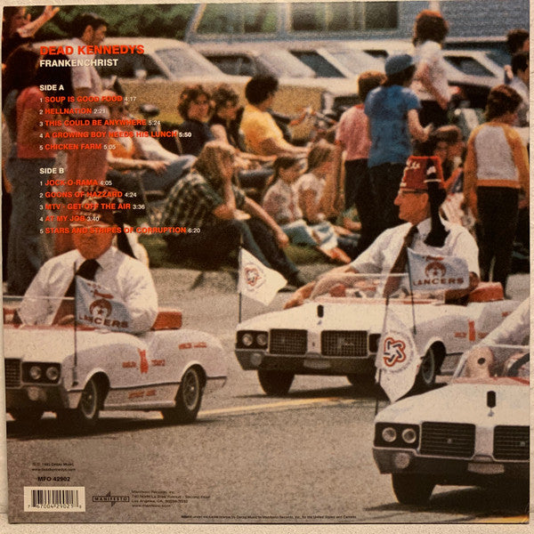 Dead Kennedys ‎– Frankenchrist - LP - Includes Original Inner Sleeve With Lirycs - 2001 - Manifesto ‎– MFO 42902 - Vinilo Como Nuevo (M-) / Portada Como Nueva (M-)