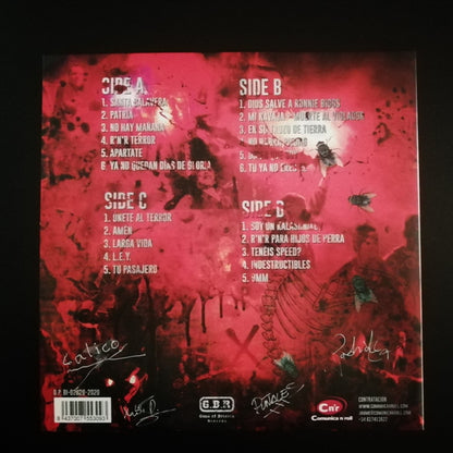 Rat-Zinger - X Años De Sangre Y Moscas - Zuzenean (2xLP, Album, Rojo / Red)