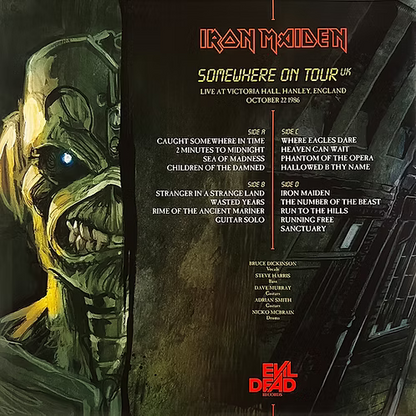 IRON MAIDEN 2xLP Somewhere On Tour UK (Picture Disc)