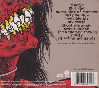 Metallica – St. Anger - CD + DVD - Digipak - CD / DVD Muy Buen Estado (VG+) / Portada Muy Buen Estado (VG+)