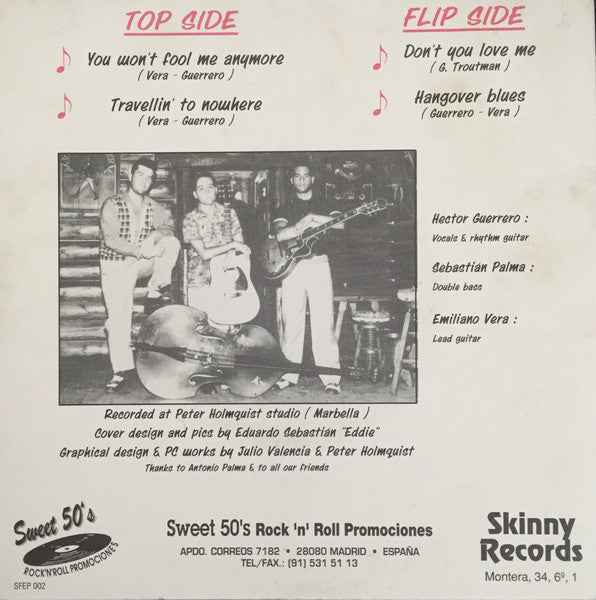 Little Boy Arnold & His Western Oakies – "You Won't Fool Me Anymore" - 7" - 1996 -Sweet 50's Rock 'n' Roll Promociones – SFEP 002 - Como Nuevo / Like New (M- / M-)