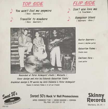 Little Boy Arnold & His Western Oakies – "You Won't Fool Me Anymore" - 7" - 1996 -Sweet 50's Rock 'n' Roll Promociones – SFEP 002 - Como Nuevo / Like New (M- / M-)