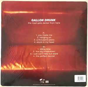 Gallon Drunk ‎– The Road Gets Darker From Here - LP - 2012 - Clouds Hill Recordings Ltd. ‎– CH035 - Como Nuevo / Like New (M-/M-)