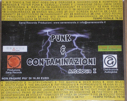 Punk & Contaminazioni (Antologia I) - 2xCD - CDs Como Nuevos / Portada Como Nueva (M-/M-)